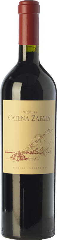 72,95 € Free Shipping | Red wine Catena Zapata Nicolás Reserva I.G. Mendoza Mendoza Argentina Cabernet Sauvignon, Malbec Bottle 75 cl