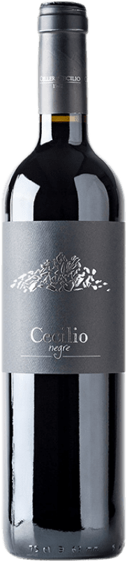 16,95 € Free Shipping | Red wine Cecilio Negre Joven D.O.Ca. Priorat Catalonia Spain Grenache, Cabernet Sauvignon, Carignan Bottle 75 cl