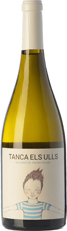 Envoi gratuit | Vin blanc Cesc Tanca els Ulls Macabeu Crianza Espagne Macabeo 75 cl