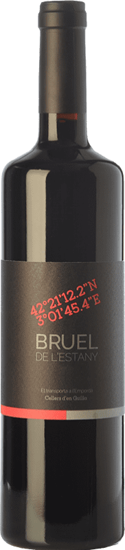 16,95 € | Красное вино Guilla Bruel de l'Estany Молодой D.O. Empordà Каталония Испания Grenache, Carignan 75 cl