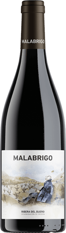 55,95 € 免费送货 | 红酒 Cepa 21 Malabrigo 预订 D.O. Ribera del Duero