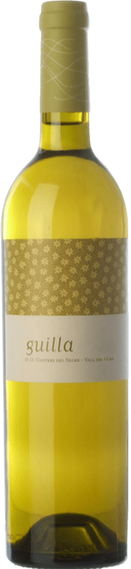 9,95 € Free Shipping | White wine Cercavins Guilla Crianza D.O. Costers del Segre Catalonia Spain Macabeo Bottle 75 cl