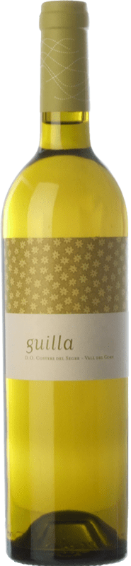 Free Shipping | White Wine Cercavins Guilla Crianza — Aged D.O. Costers del Segre Catalonia Spain Macabeo 75 cl