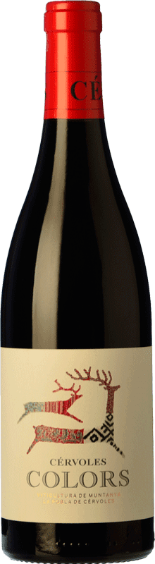 Free Shipping | Red Wine Cérvoles Colors Young D.O. Costers del Segre Catalonia Spain Tempranillo, Merlot, Syrah — Shiraz, Garnacha — Grenache, Cabernet Sauvignon Magnum Bottle 1,5 L