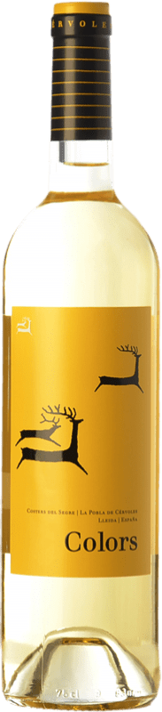 Spedizione Gratuita | Vino bianco Cérvoles Colors Blanc D.O. Costers del Segre Catalogna Spagna Macabeo, Chardonnay 75 cl