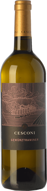 Free Shipping | White wine Cesconi Selezione Et. Vigneto I.G.T. Vigneti delle Dolomiti Trentino Italy Gewürztraminer Organic 75 cl