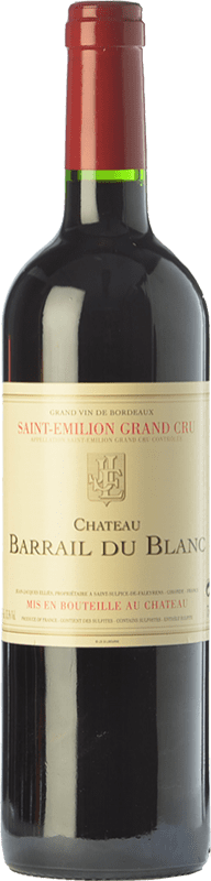 41,95 € 免费送货 | 红酒 Château Barrail du Blanc 岁 A.O.C. Saint-Émilion Grand Cru