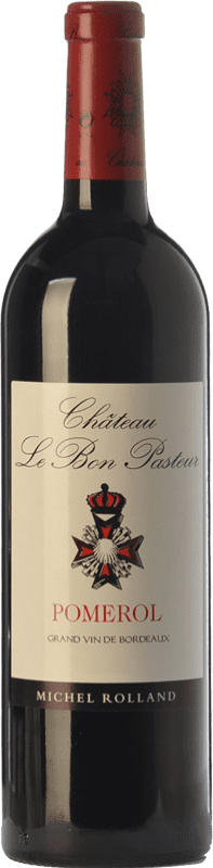 Бесплатная доставка | Красное вино Château Bon Pasteur старения A.O.C. Pomerol Бордо Франция Merlot, Cabernet Franc 75 cl