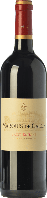 42,95 € | Red wine Château Calon Ségur Marquis de Calon Crianza A.O.C. Saint-Estèphe Bordeaux France Merlot, Cabernet Sauvignon, Cabernet Franc, Petit Verdot Bottle 75 cl