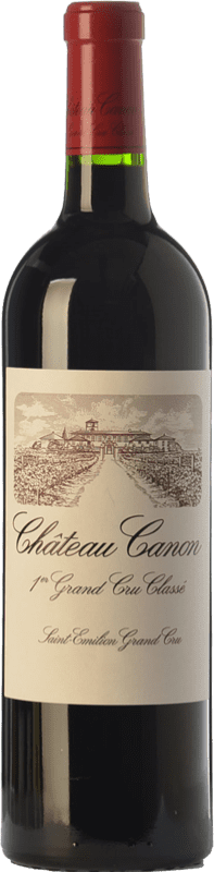 117,95 € | Red wine Château Canon Aged A.O.C. Saint-Émilion Grand Cru Bordeaux France Merlot, Cabernet Franc Bottle 75 cl