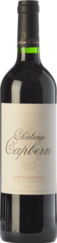Free Shipping | Red Wine Château Capbern Gasqueton Crianza — Aged A.O.C. Saint-Estèphe Bordeaux France Merlot, Cabernet Sauvignon, Petit Verdot 75 cl