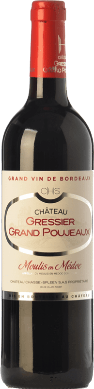 19,95 € | Rotwein Château Chasse-Spleen Château Gressier Grand Poujeaux Alterung A.O.C. Moulis-en-Médoc Bordeaux Frankreich Merlot, Cabernet Sauvignon 75 cl