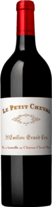 281,95 € 免费送货 | 红酒 Château Cheval Blanc Le Petit Cheval 岁 A.O.C. Saint-Émilion