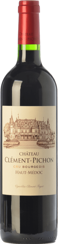22,95 € | Red wine Château Clément-Pichon Crianza A.O.C. Haut-Médoc Bordeaux France Merlot, Cabernet Sauvignon, Cabernet Franc Bottle 75 cl