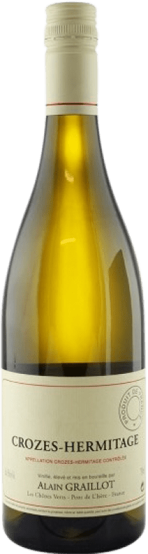 66,95 € Spedizione Gratuita | Vino bianco Alain Graillot Blanc A.O.C. Crozes-Hermitage
