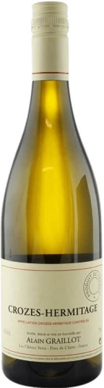 Free Shipping | White wine Alain Graillot Blanc A.O.C. Crozes-Hermitage Rhône France Roussanne, Marsanne 75 cl
