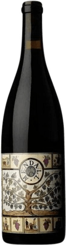Free Shipping | Red wine Serres Montagut Mendall Roig 8 Tires Catalonia Spain Grenache Tintorera 75 cl