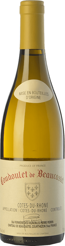 Spedizione Gratuita | Vino Bianco Famille Perrin Coudoulet de Beaucastel A.O.C. Côtes du Rhône Rhône Francia Viognier, Marsanne, Bourboulenc, Clairette Blanche 75 cl