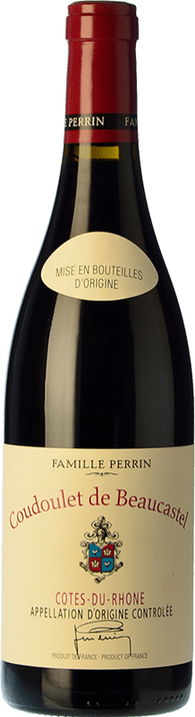 33,95 € | Red wine Château Beaucastel Coudoulet Rouge Joven A.O.C. Côtes du Rhône Rhône France Syrah, Grenache, Mourvèdre, Cinsault Bottle 75 cl