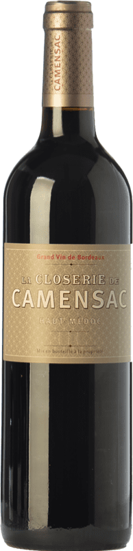 19,95 € | Red wine Château de Camensac La Closerie Aged A.O.C. Haut-Médoc Bordeaux France Merlot, Cabernet Sauvignon Bottle 75 cl
