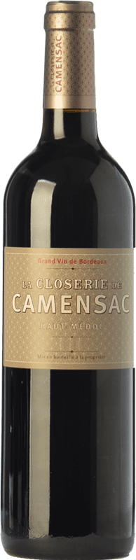 Kostenloser Versand | Rotwein Château de Camensac La Closerie Alterung A.O.C. Haut-Médoc Bordeaux Frankreich Merlot, Cabernet Sauvignon 75 cl