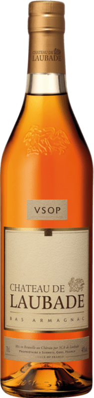 63,95 € 送料無料 | アルマニャック Château de Laubade Very Superior Old Pale VSOP 予約 I.G.P. Bas Armagnac