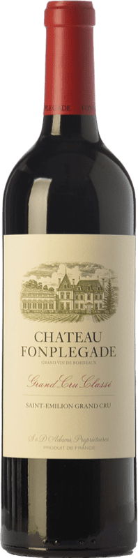 45,95 € | Red wine Château Fonplégade Aged A.O.C. Saint-Émilion Grand Cru Bordeaux France Merlot, Cabernet Sauvignon, Cabernet Franc 75 cl