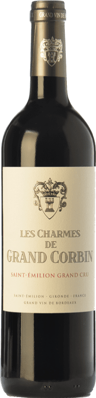 免费送货 | 红酒 Château Grand Corbin Les Charmes 岁 A.O.C. Saint-Émilion 波尔多 法国 Merlot, Cabernet Sauvignon, Cabernet Franc 75 cl