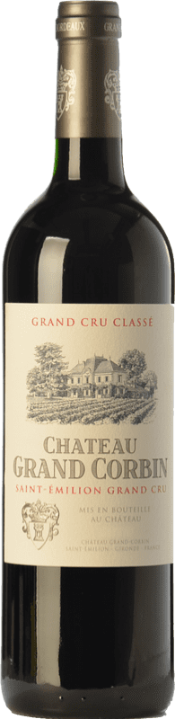 39,95 € | Vino tinto Château Grand Corbin Crianza A.O.C. Saint-Émilion Burdeos Francia Merlot, Cabernet Sauvignon, Cabernet Franc 75 cl