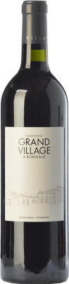 Château Grand Village Bordeaux старения 75 cl