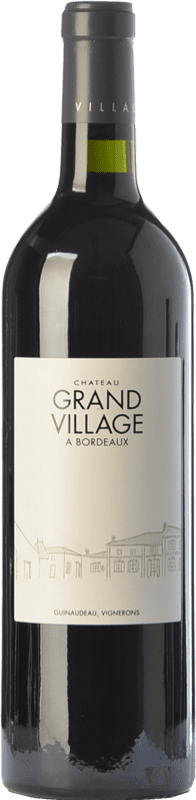 34,95 € 送料無料 | 赤ワイン Château Grand Village 高齢者 A.O.C. Bordeaux