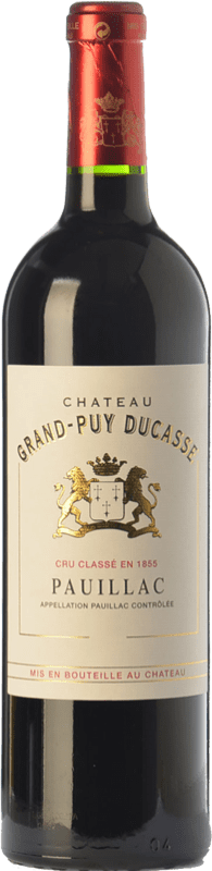 45,95 € | Red wine Château Grand-Puy Ducasse Aged A.O.C. Pauillac Bordeaux France Merlot, Cabernet Sauvignon Bottle 75 cl