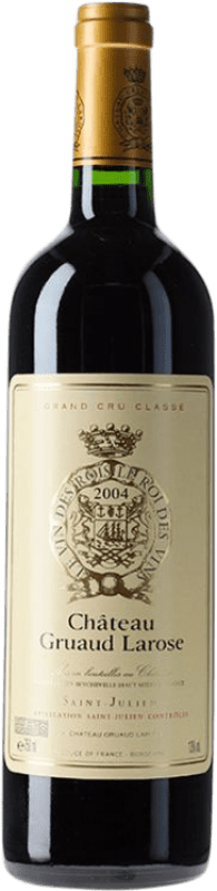 93,95 € | Red wine Château Gruaud Larose Aged A.O.C. Saint-Julien Bordeaux France Merlot, Cabernet Sauvignon, Cabernet Franc, Petit Verdot Bottle 75 cl