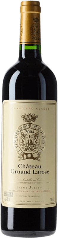 免费送货 | 红酒 Château Gruaud Larose 岁 A.O.C. Saint-Julien 波尔多 法国 Merlot, Cabernet Sauvignon, Cabernet Franc, Petit Verdot 75 cl