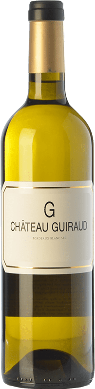 Бесплатная доставка | Сладкое вино Château Guiraud G A.O.C. Sauternes Бордо Франция Sauvignon White, Sémillon 75 cl