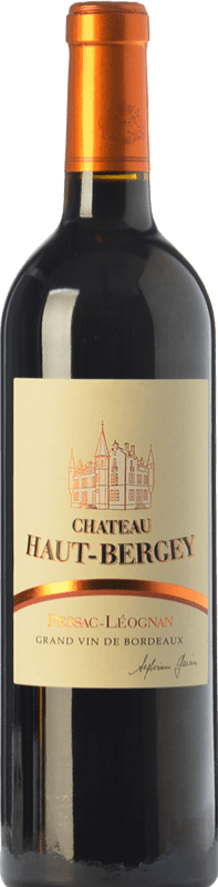 26,95 € Free Shipping | Red wine Château Haut-Bergey Crianza A.O.C. Pessac-Léognan Bordeaux France Merlot, Cabernet Sauvignon, Petit Verdot Bottle 75 cl