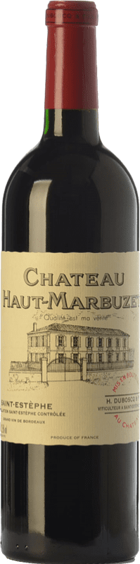 45,95 € | Red wine Château Haut-Marbuzet Crianza A.O.C. Saint-Estèphe Bordeaux France Merlot, Cabernet Sauvignon, Cabernet Franc Bottle 75 cl
