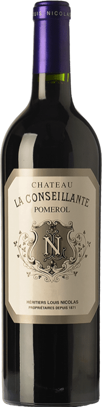 289,95 € | Vin rouge Héritiers Louis Nicolas Château La Conseillante A.O.C. Pomerol Bordeaux France Merlot, Cabernet Sauvignon 75 cl