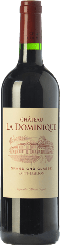 66,95 € | Vino rosso Château La Dominique Riserva A.O.C. Saint-Émilion Grand Cru bordò Francia Merlot, Cabernet Franc 75 cl