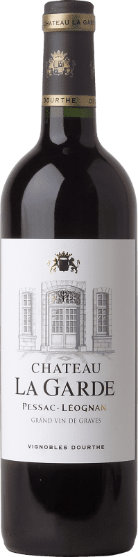 Kostenloser Versand | Rotwein Château La Garde Crianza — Kurze Fassreifung A.O.C. Pessac-Léognan Bordeaux Frankreich Merlot, Cabernet Sauvignon 75 cl