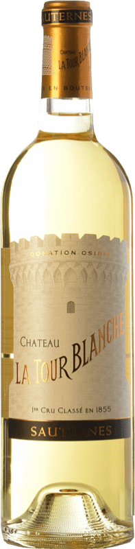 Kostenloser Versand | Süßer Wein Château La Tour Blanche A.O.C. Sauternes Bordeaux Frankreich Sauvignon Weiß, Sémillon, Muscadelle 75 cl