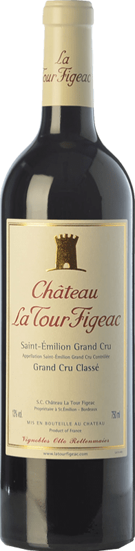 58,95 € | Vino rosso Château La Tour Figeac Crianza A.O.C. Saint-Émilion Grand Cru bordò Francia Merlot, Cabernet Franc 75 cl