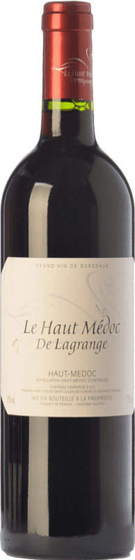 29,95 € Free Shipping | Red Wine Château Lagrange Le Haut Médoc Crianza — Aged A.O.C. Haut-Médoc