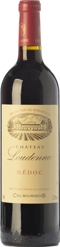 18,95 € | Red wine Château Loudenne Crianza A.O.C. Médoc Bordeaux France Merlot, Cabernet Sauvignon, Cabernet Franc, Malbec Bottle 75 cl