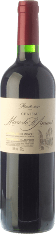 Spedizione Gratuita | Vino rosso Château Maro de Saint Amant Crianza A.O.C. Saint-Émilion bordò Francia Merlot 75 cl