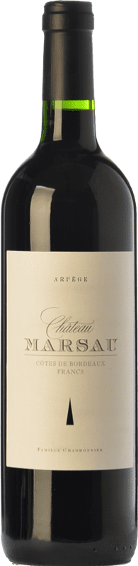 免费送货 | 红葡萄酒 Château Marsau Arpège Crianza — 陈酿 A.O.C. Côtes de Bordeaux 波尔多 法国 Merlot — 梅洛 75 cl