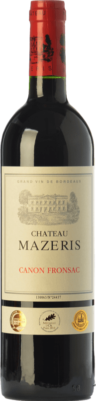 Spedizione Gratuita | Vino Rosso Château Mazeris Crianza — Invecchiato in Botte A.O.C. Canon Fronsac bordò Francia Merlot, Cabernet Franc 75 cl