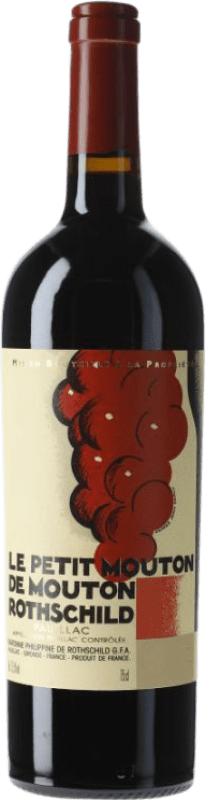 337,95 € 免费送货 | 红酒 Château Mouton-Rothschild Le Petit Mouton 岁 A.O.C. Pauillac