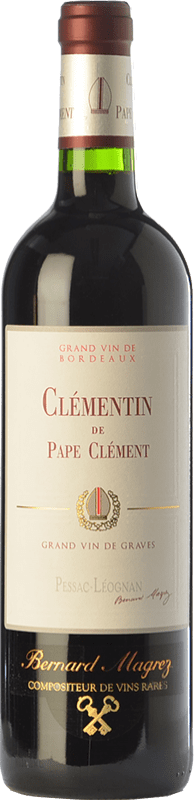 39,95 € Kostenloser Versand | Rotwein Château Pape Clément Clémentin Crianza — Kurze Fassreifung A.O.C. Pessac-Léognan