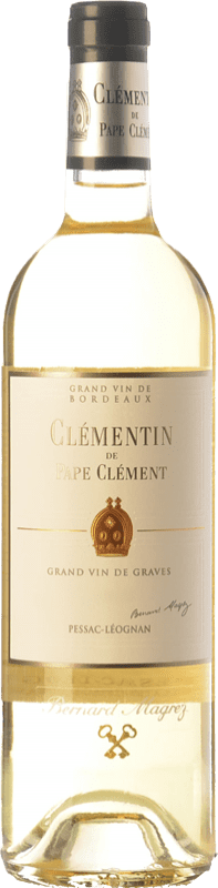 61,95 € | Vin blanc Château Pape Clément Clémentin Blanc Crianza A.O.C. Pessac-Léognan Bordeaux France Sauvignon Blanc, Sémillon, Muscadelle, Sauvignon Gris 75 cl